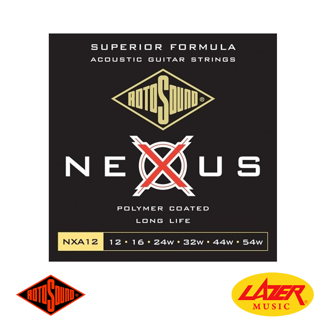 Rotosound Nexus Acoustic Coated Medium Guitar Strings